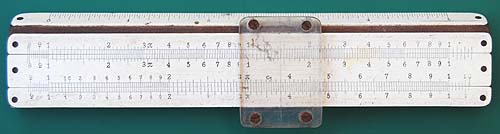 Faber Castell 20/66 k Typometer Regla Calculo slide Rule